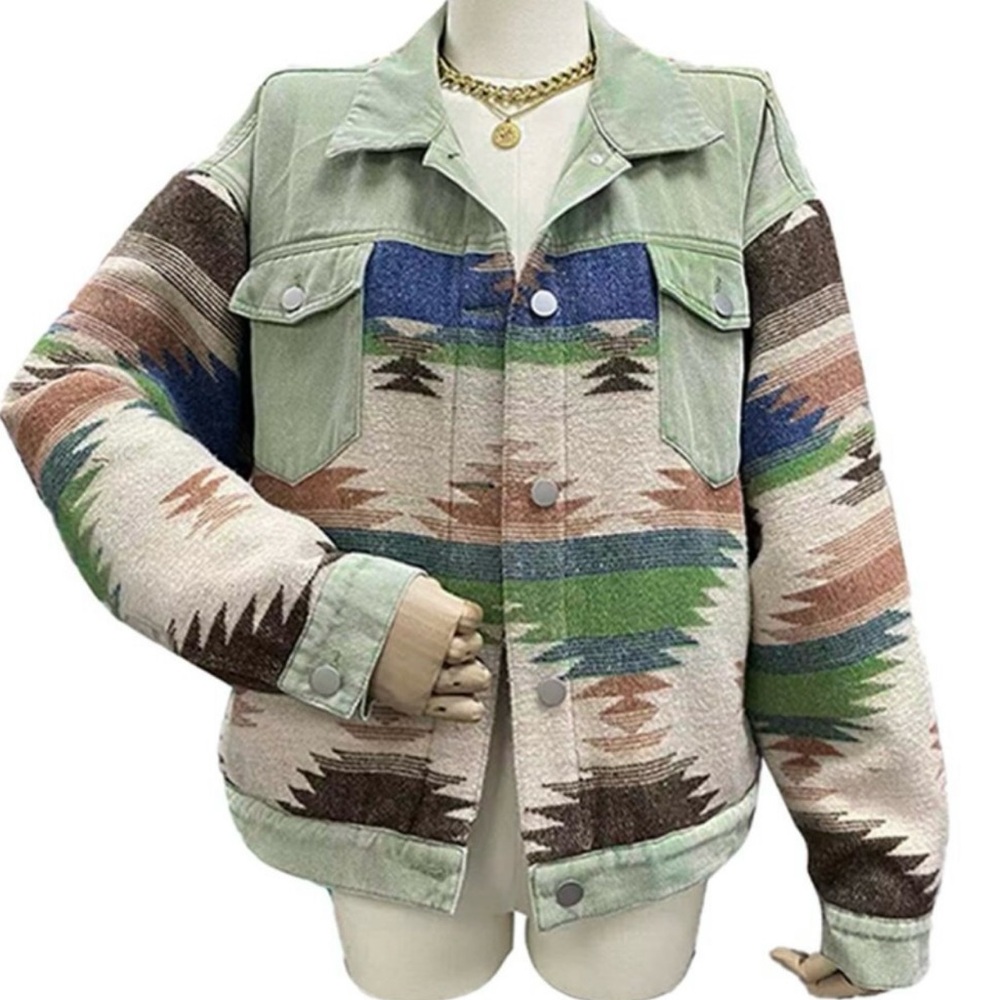 THE KARIANA LADIES AZTEC PRINT  JEAN SHACKET